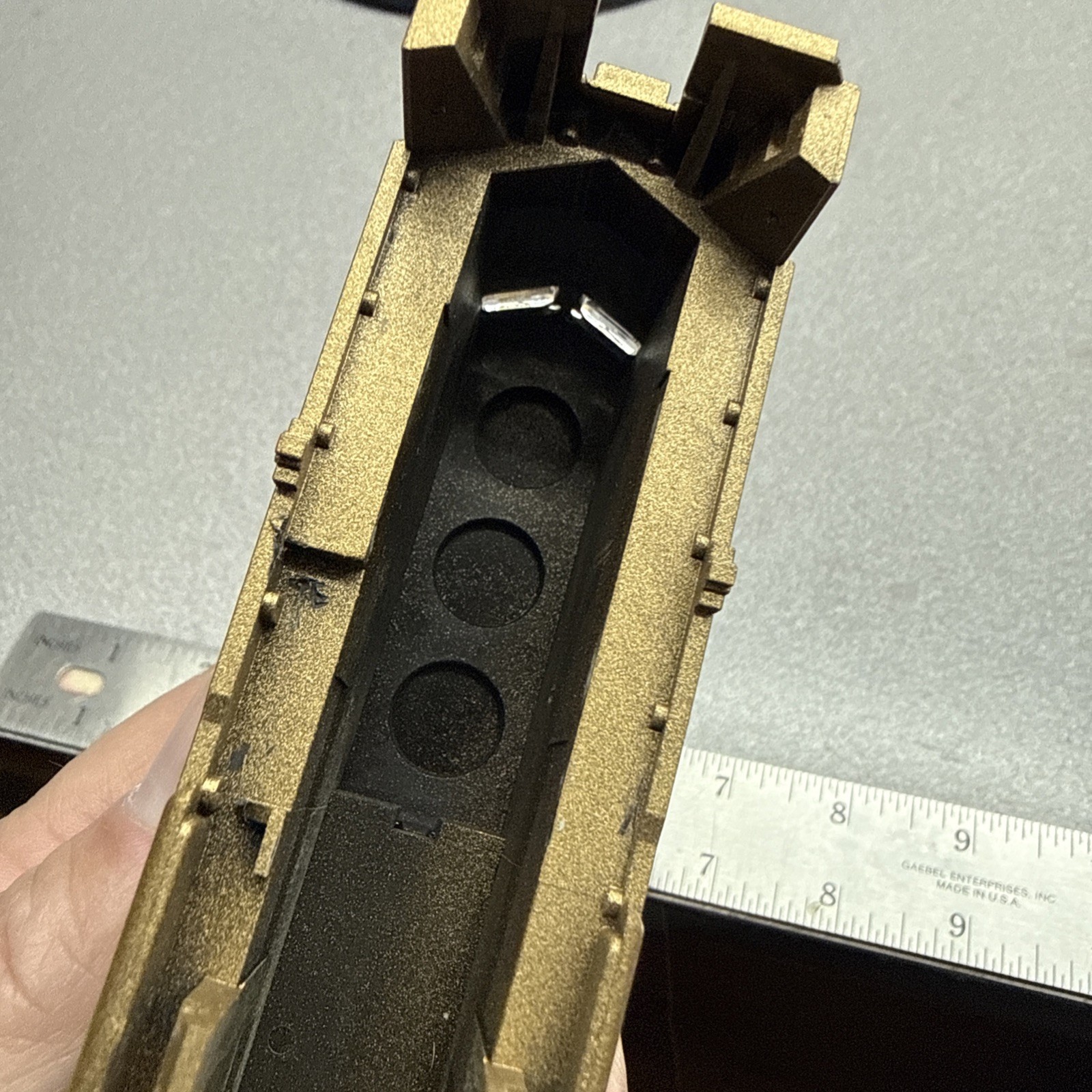 ATHEARN Shell GP40 HO B&O CHESSIE SYSTEM GM50 Special Run Gold Paint Shell Only