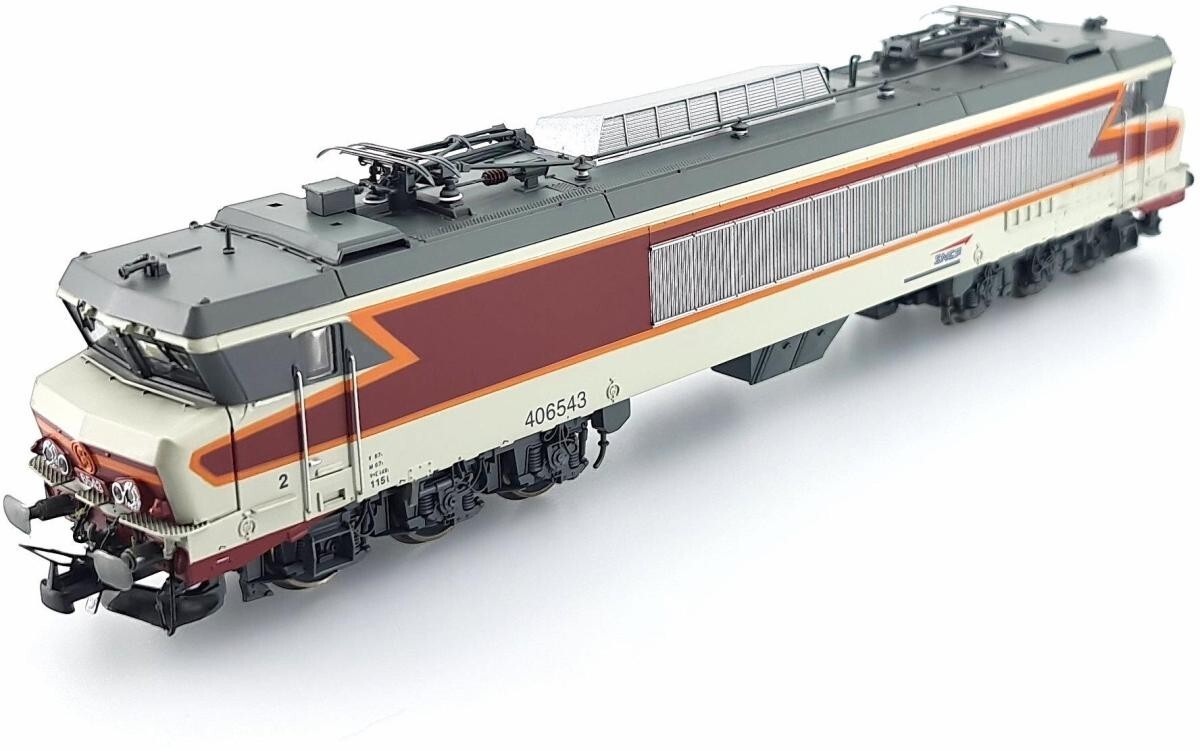 Jouef Hj2370 406543 Second Series Grand Comfort livery Gray/Red/Orange SNCF