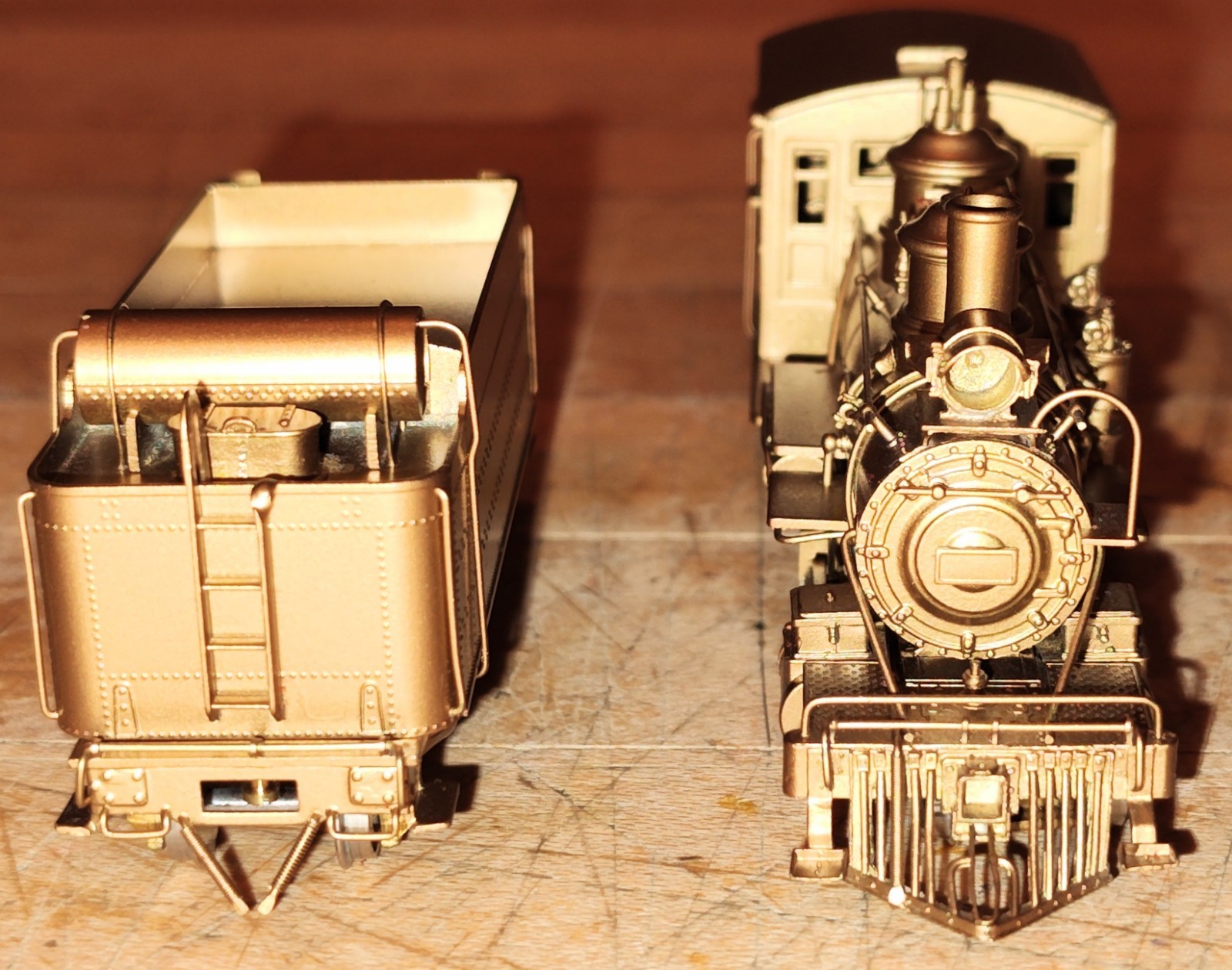 Last Run Westside Model Company Brass D&RGW C-16 #278 Coreless Motor Cab Detail