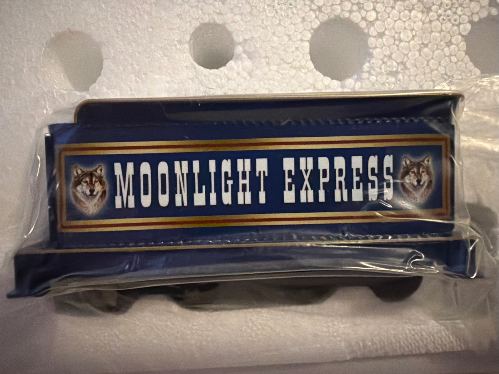 Bradford Exchange- Silver Moonlight Express- Locomotive and Tender- Silver Moon