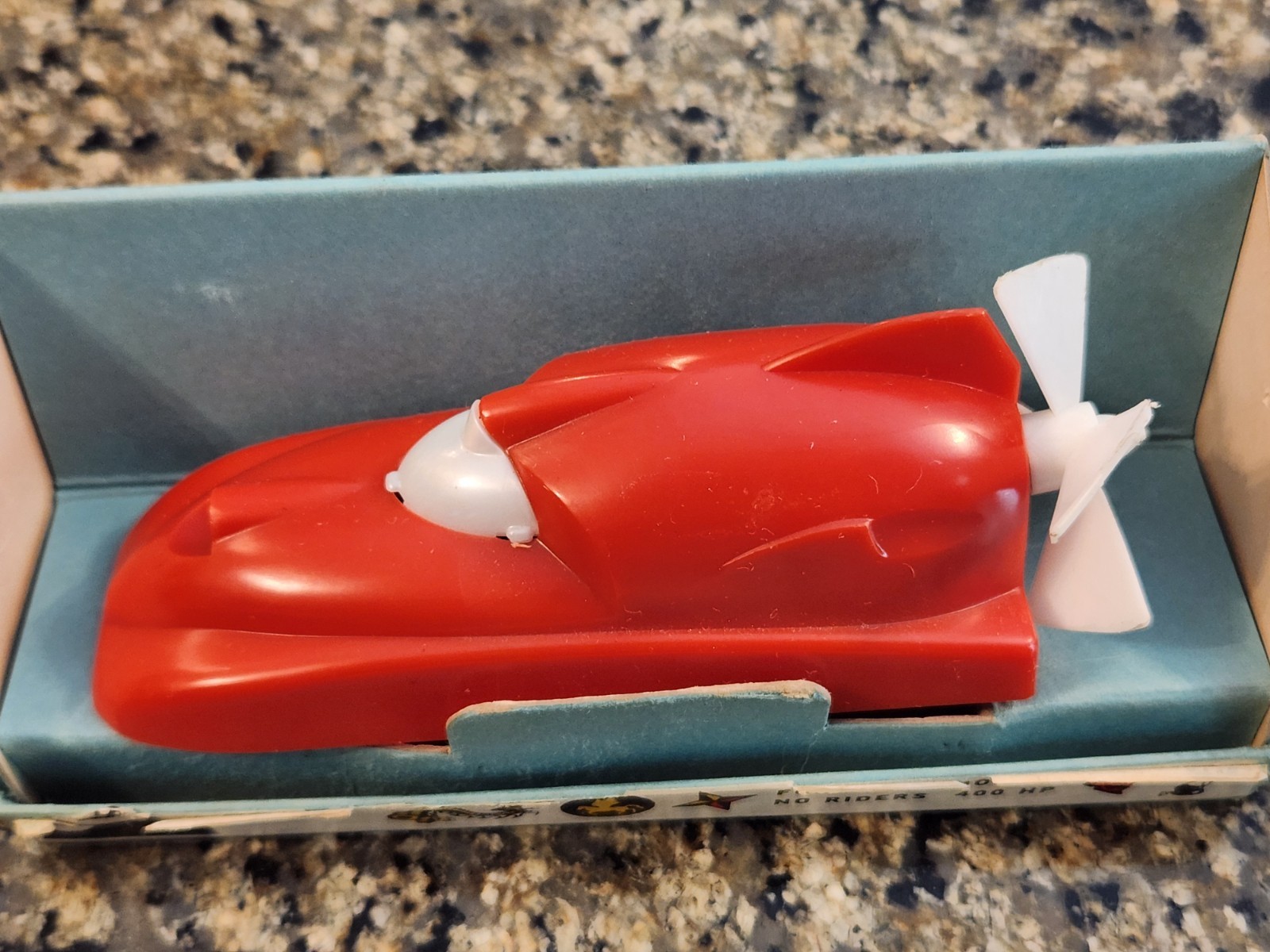 Vintage Rare HO 1957 Atlas Athearn Turbo Express Rails Racer w/ original Box