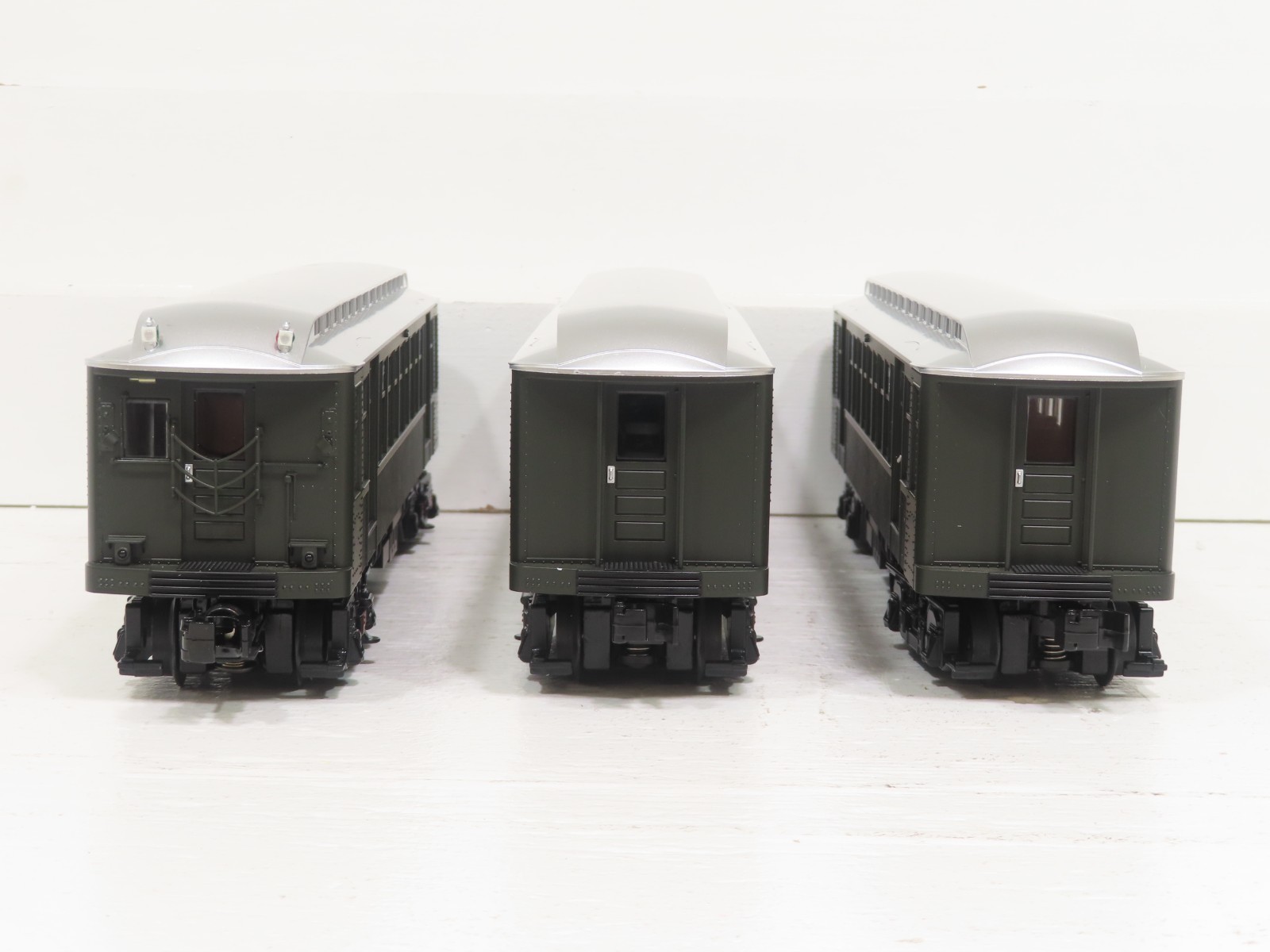 MTH 30-2759-1 NY Transit Two Tone Green Subway Set w/PS2 LN 13386