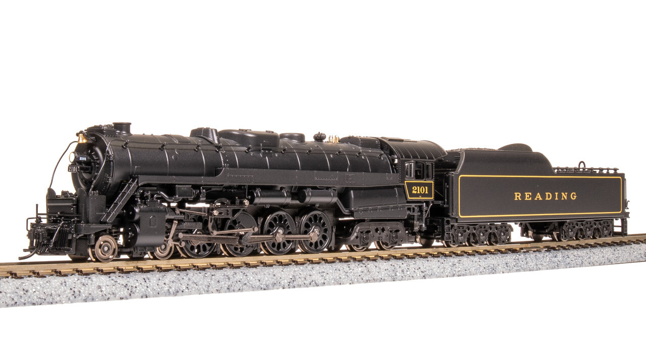 Broadway Limited 7400 N Reading T1 4-8-4 In Service Version Paragon4 Sound #2101