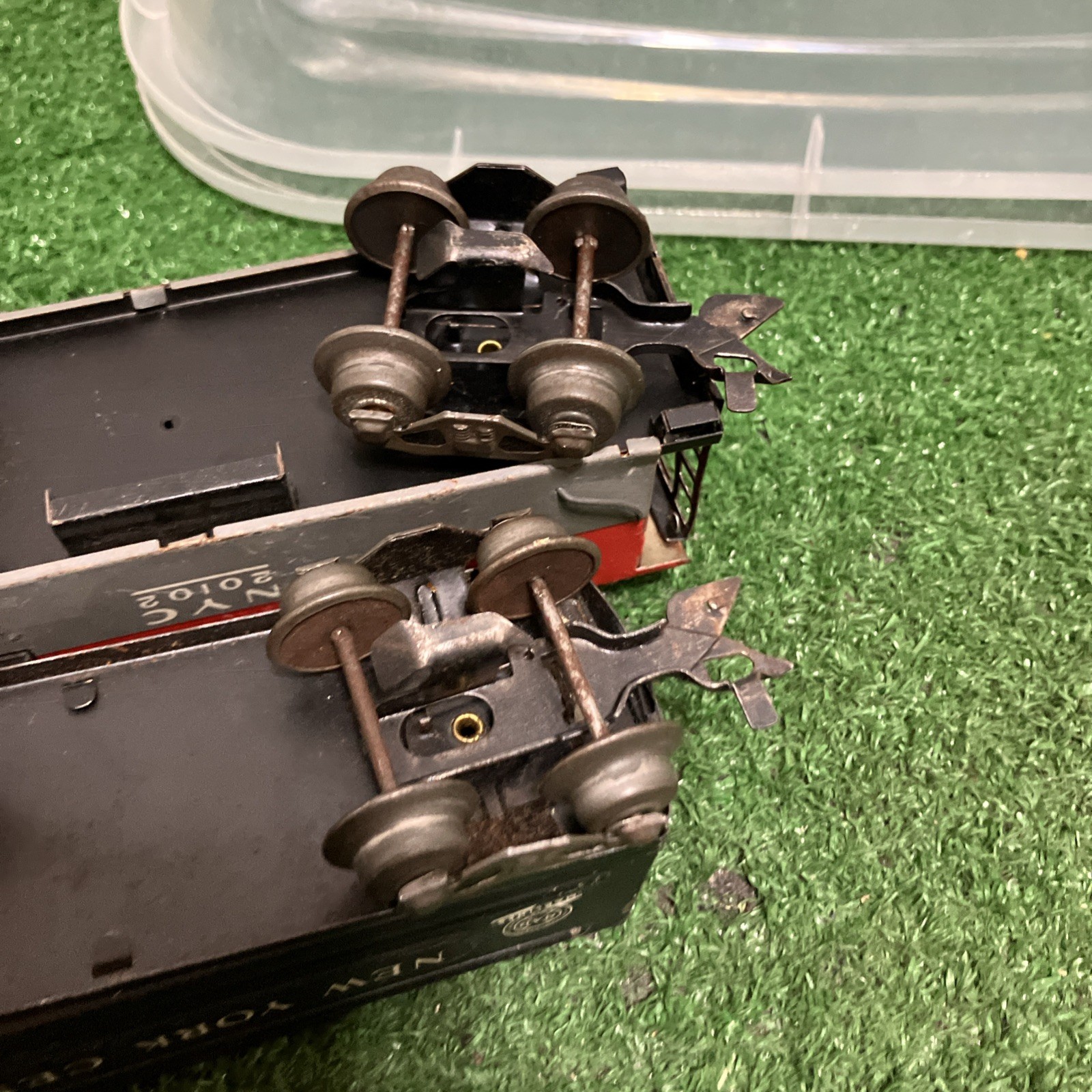 Marx 999 O Gauge 2-4-2 Steam Locomotive Tin Postwar Working Motor O27 Train C