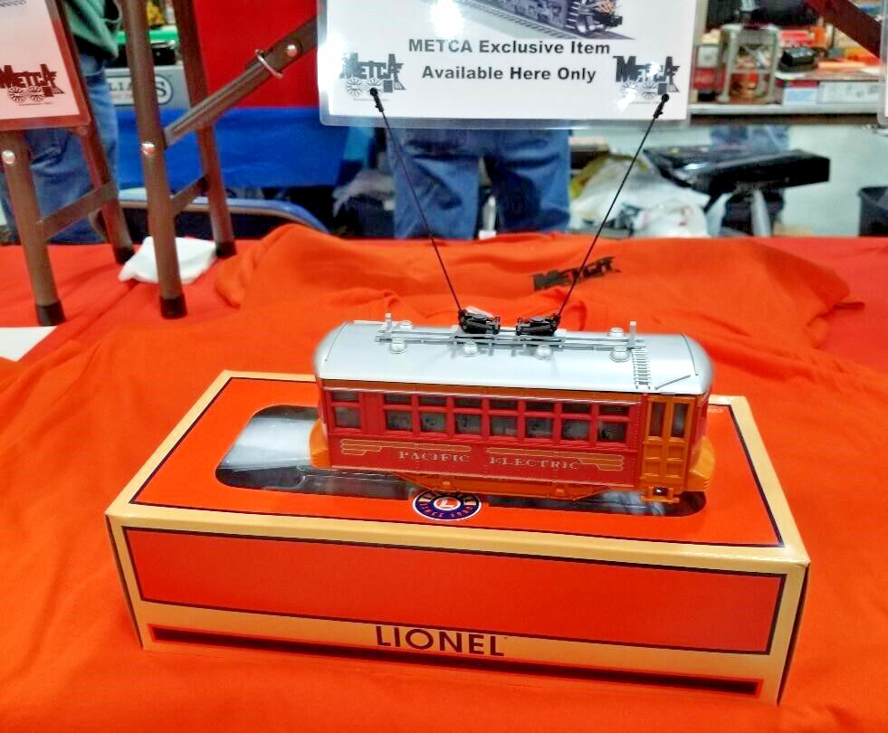 METCA Exclusive Lionel Pacific Electric Trolley Mint NIB