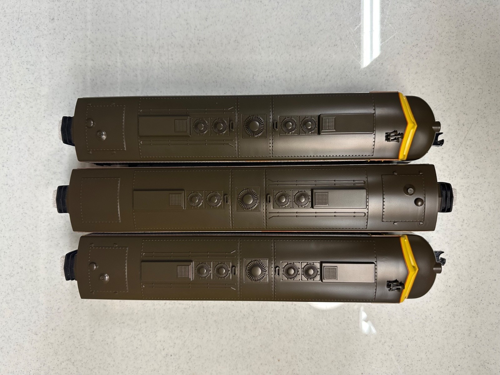O Scale 3 Rail MTH Rail King Seaboard E8 AA Units & E8 B Unit Diesel Engine Sets