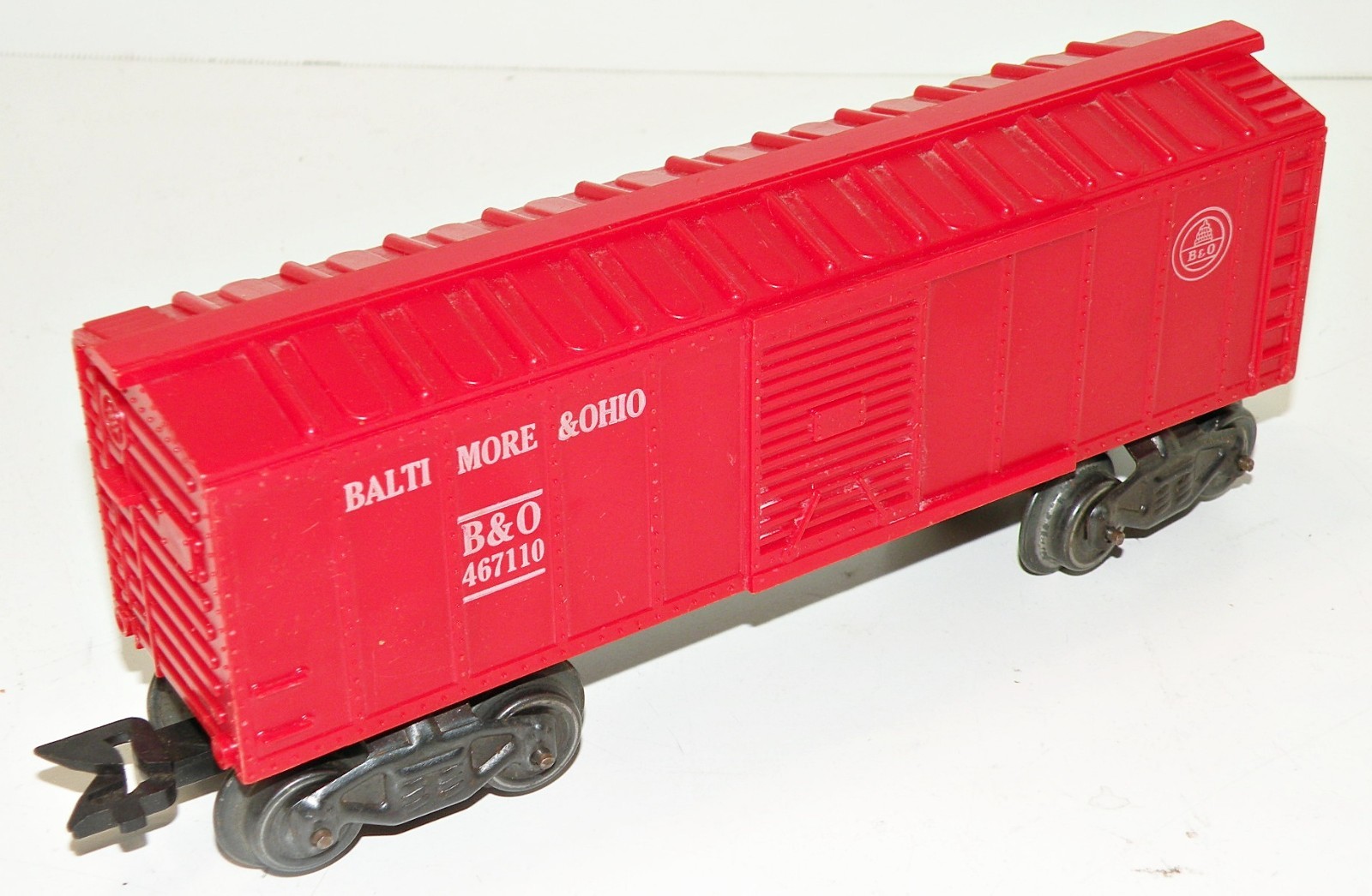 Marx 52352 Steam Locomotive Freight Set w/666 & 3-Cars in Box 1950s