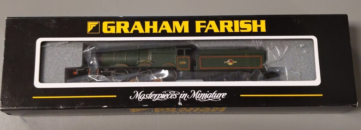 Graham Farish 372-000 N British Railway 49XX Garth Hall 4-6-0 Steam Loco #5955
