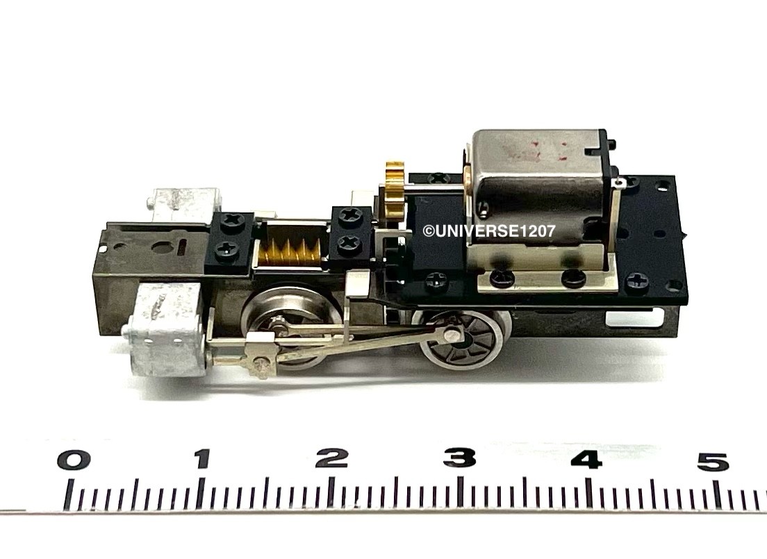 N/HOn30/HOe/009 Scale Aru 0-4-0 Steam Locomotive Power Drive Chassis 14mm/7mm