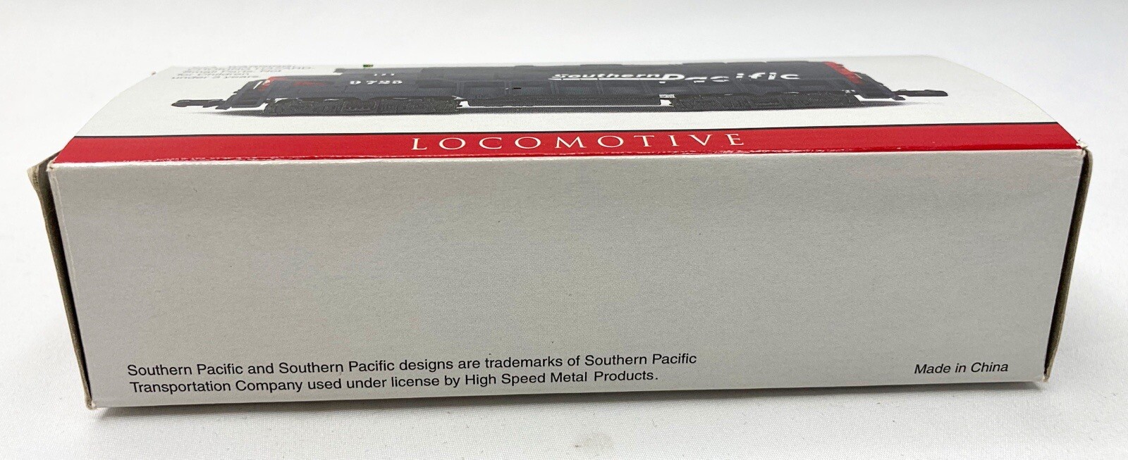 Southern Pacific Locomotive #9725 N Scale Toy by High Speed Metal Products NIB