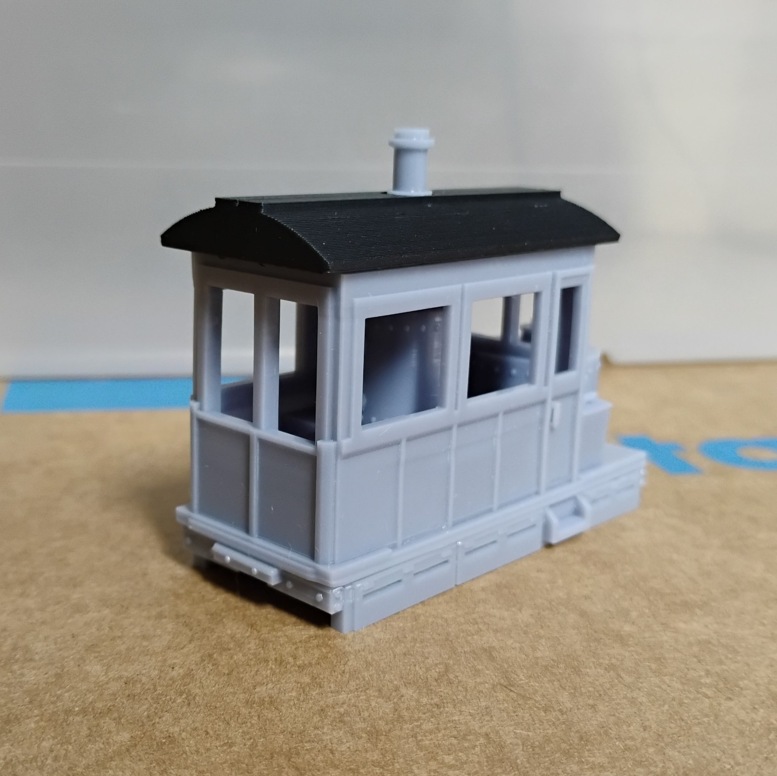 On18 CLASS A CLIMAX LOCO kit #1 for Kato 11-109/105 chassis. RESIN 3D Print.