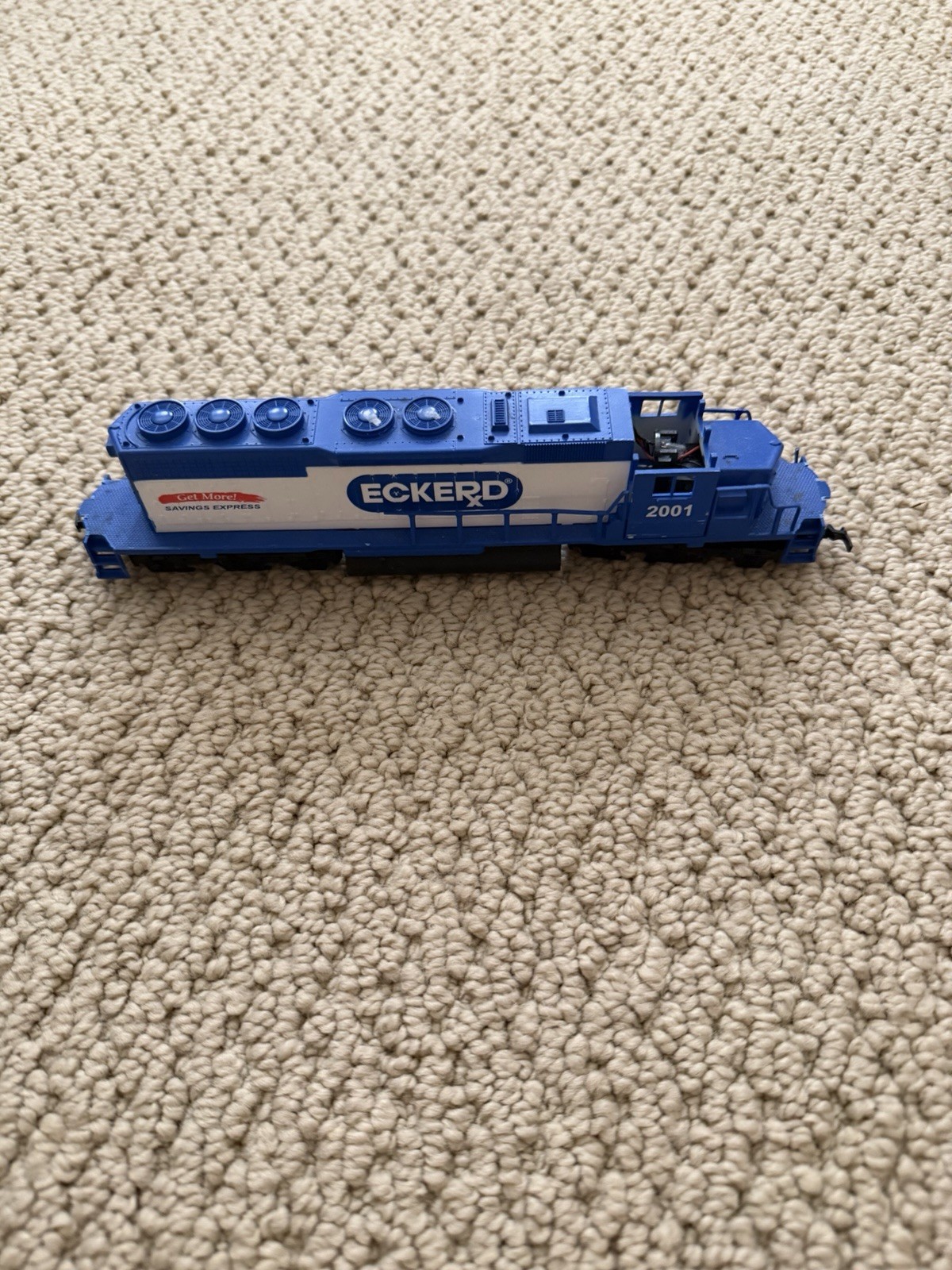 HO Eckerd Rx Drugs Locomotive Savings Express 2001 Parts Single Engine