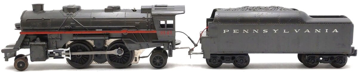 Lionel 6-8141 O Gauge Pennsylvania 2-4-2 Steam Locomotive & Tender #8141