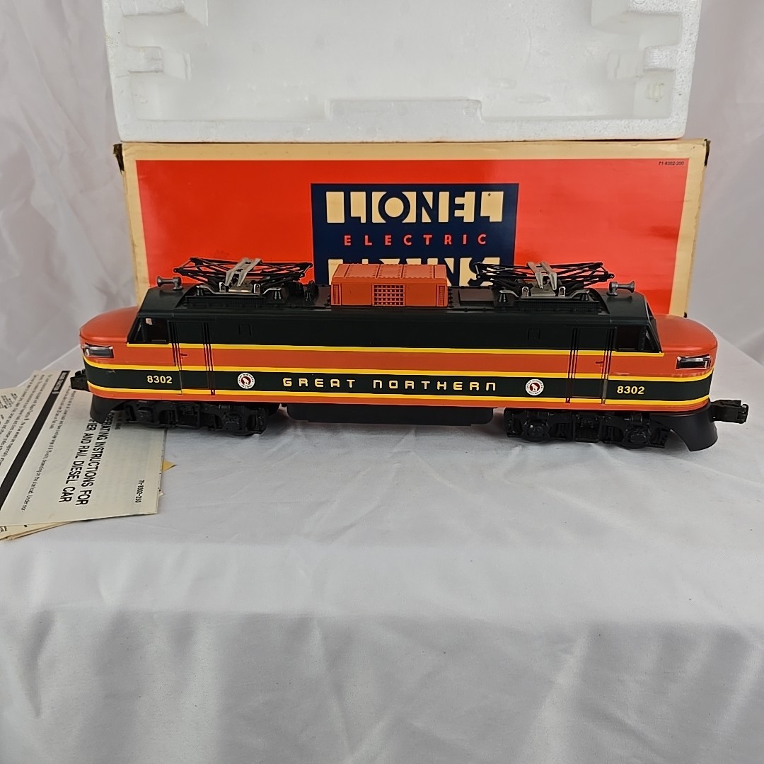 Lionel 6-18302 Great Northern Electric Engine O Gauge #8302 UNTESTED