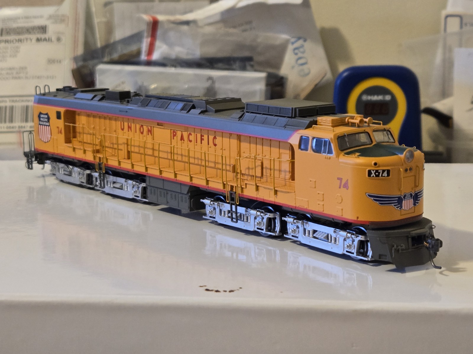Athearn HO Union Pacific Veranda Turbine with ESU Sound/LEDs