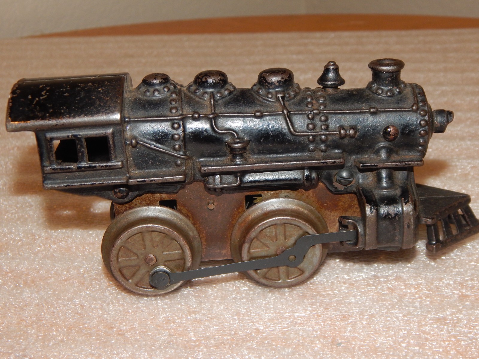 Vintage American Flyer Cast Iron Windup Steam Locomotive 6.5 ” Prewar O gauge