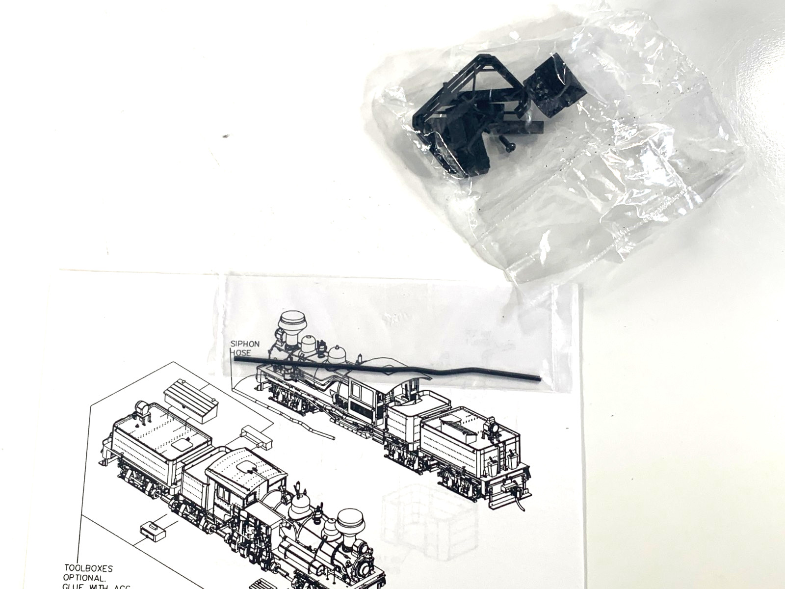 Bachmann Spectrum HO 81902 80 Ton Three Truck Shay Painted (Unlettered )
