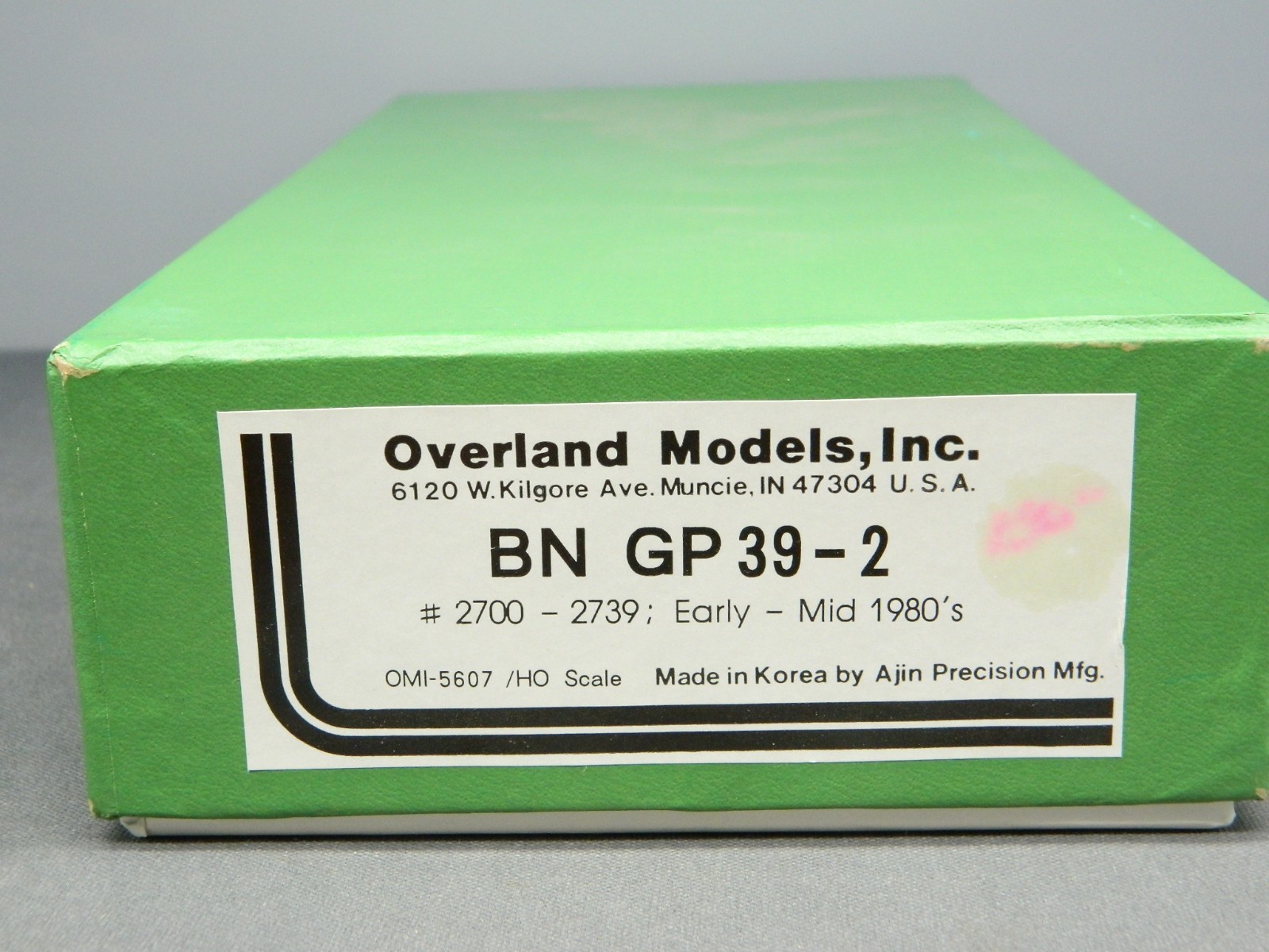 HO BRASS Overland Models OMI-5607 BN GP39-2 Diesel Loco BRAND NEW UNPAINTED