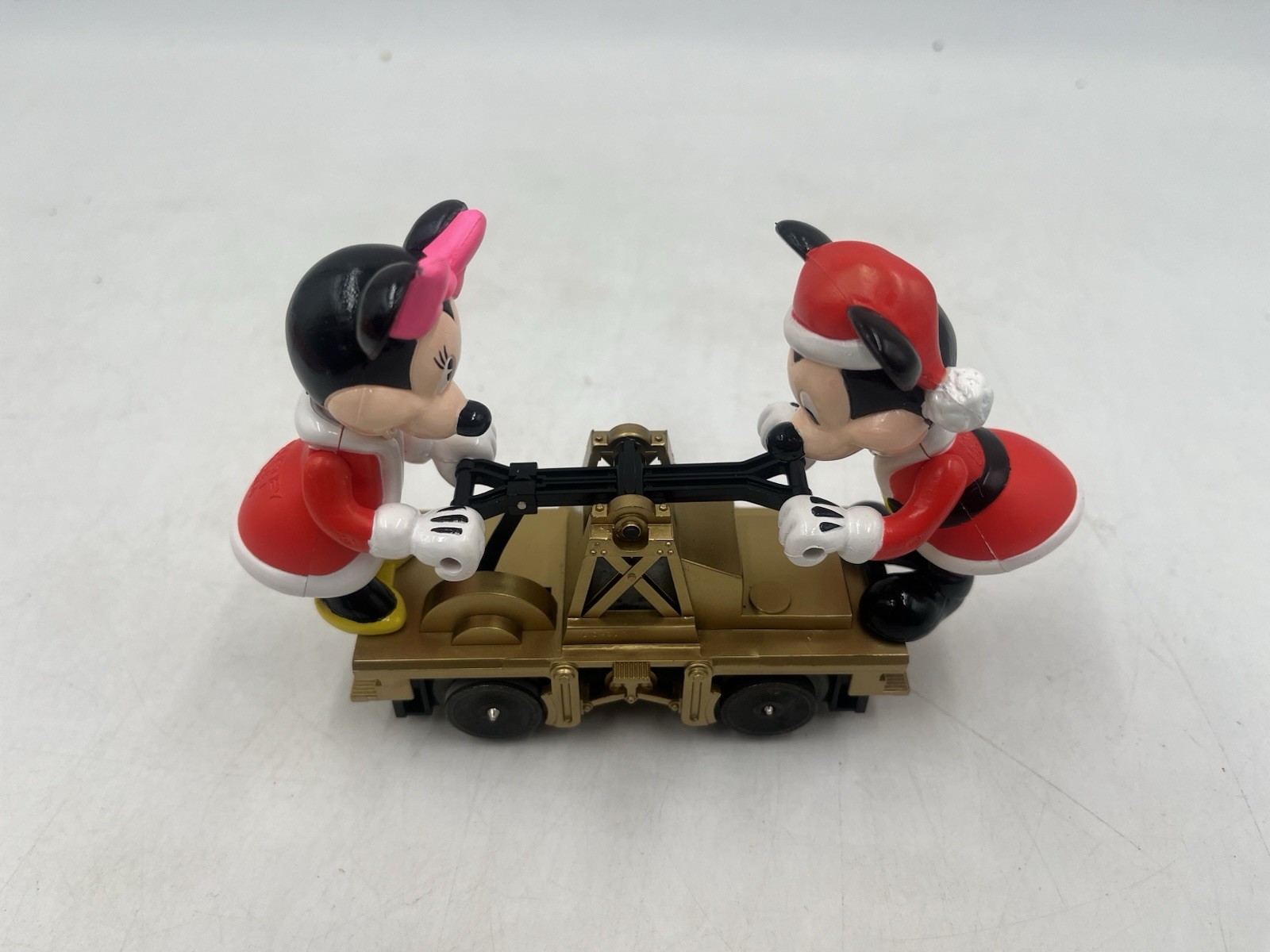 O Gauge Lionel 6-18433 Mickey Minnie Mouse Disney Christmas Handcar
