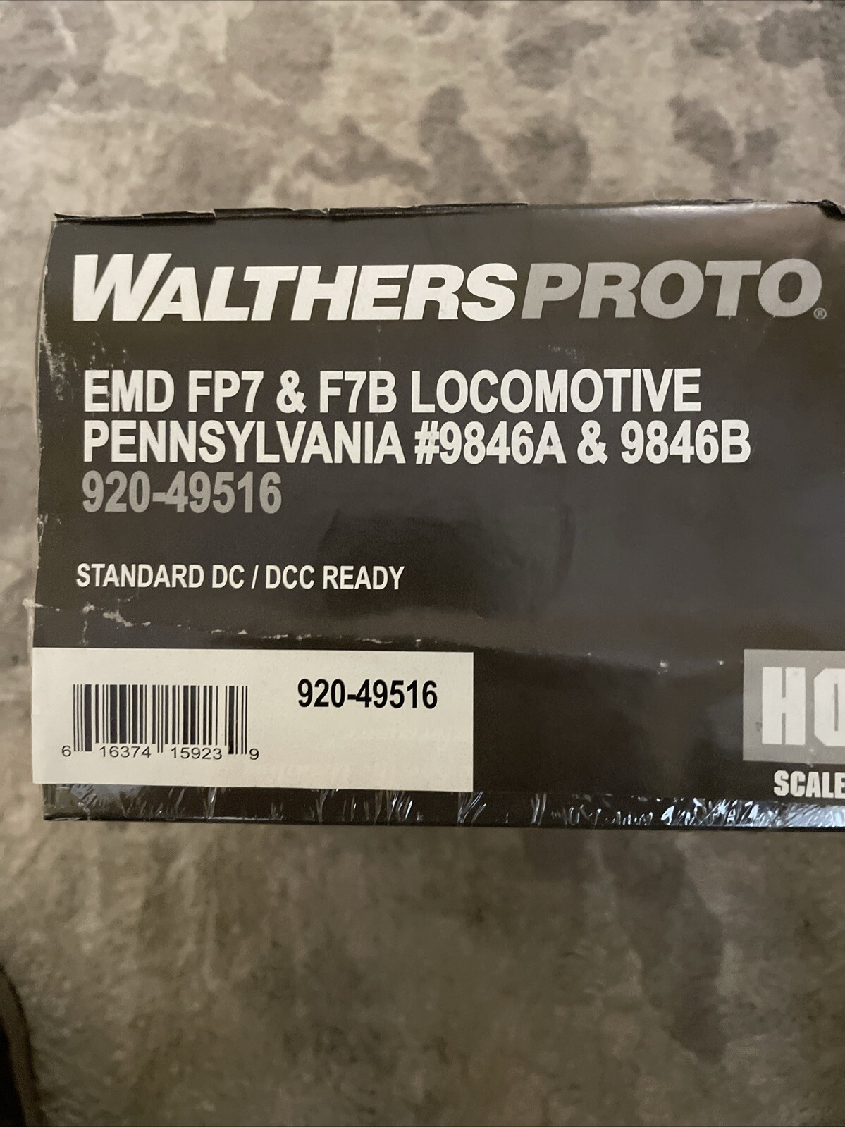 New! HO Walthers Proto EMD FP7 & F7B Pennsylvania 9846A & 9846B DC/DCC Ready