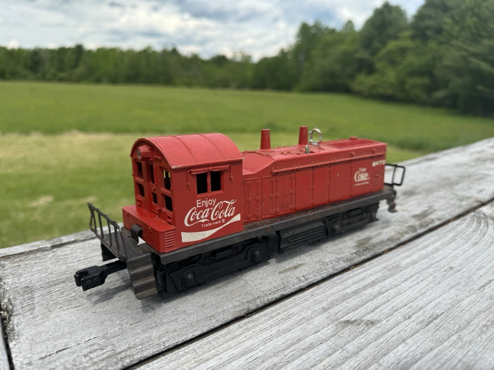 Vintage Lionel 8473 Coca Cola Coke Diesel Switcher O Scale