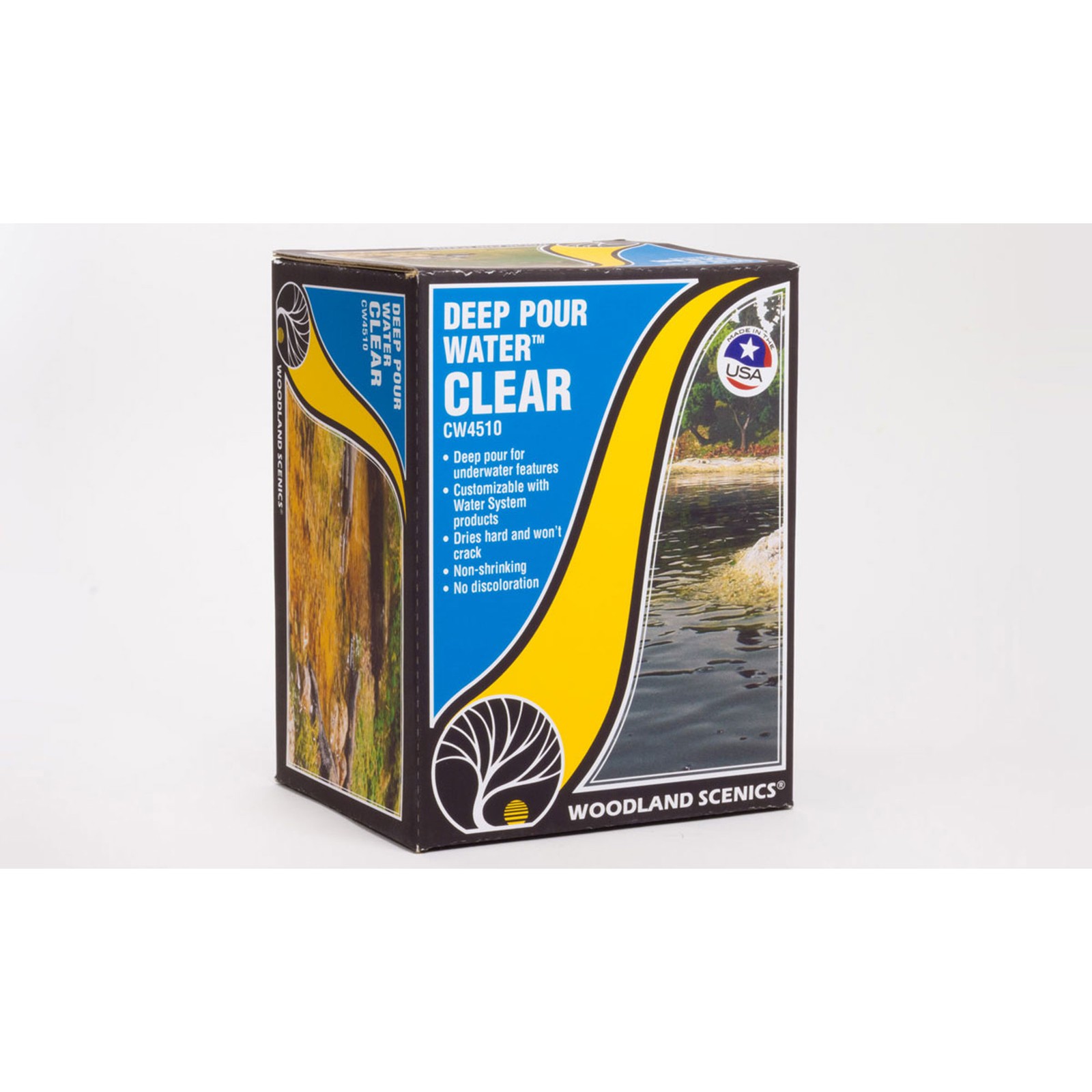 Woodland Scenics Deep Pour Water Clear WOOCW4510 Train Scenery Non Scale