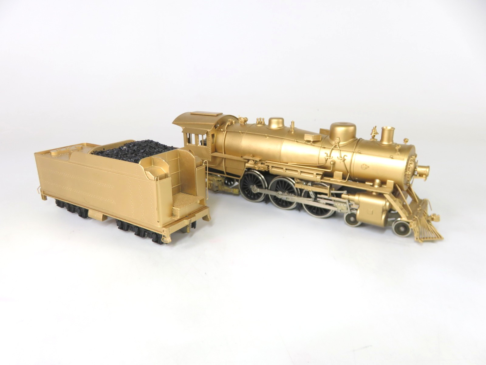 AHM HCB #425 Brass HO Scale ATSF Santa Fe 4-6-2 Class 3160 Steam Locomotive