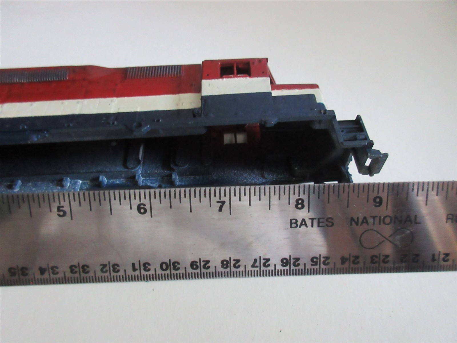 SHELL ONLY HO SD45 hand painted red white blue