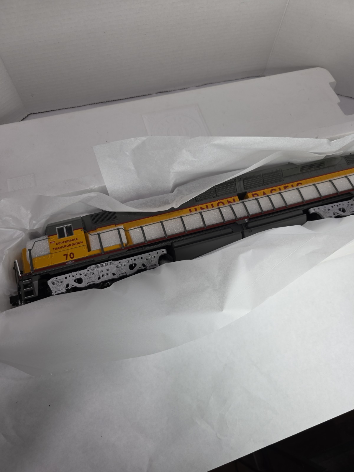 Lionel Legacy O Gauge 6-28311 Union Pacific DD35A Diesel Loco UP 70 Runs Ex/Box