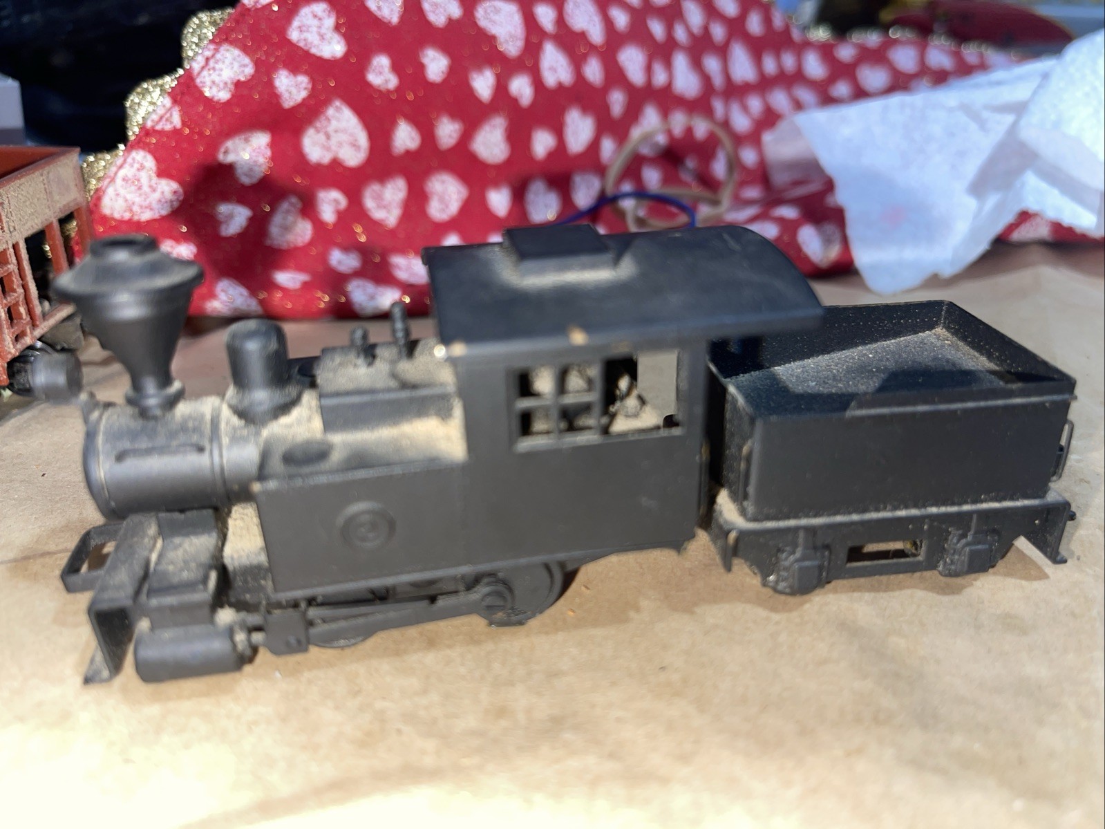 HO Scale Brass, 0-4-0 Steam Locomotive, Undecorated, Black, from Japan,