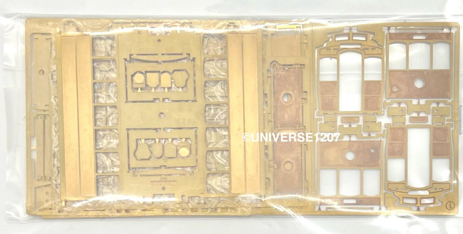 HO Scale Aru-Model Kyoto City Tramway Type-1 Narrow Gauge Streetcar Brass Kit H0