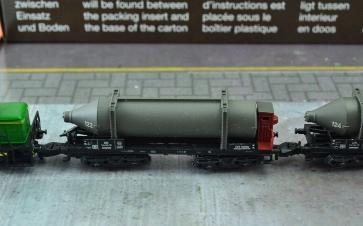 Marklin 81422 SKW Switcher Diesel Loco 5 Pole Motor w/ Carbide Cars Set Z