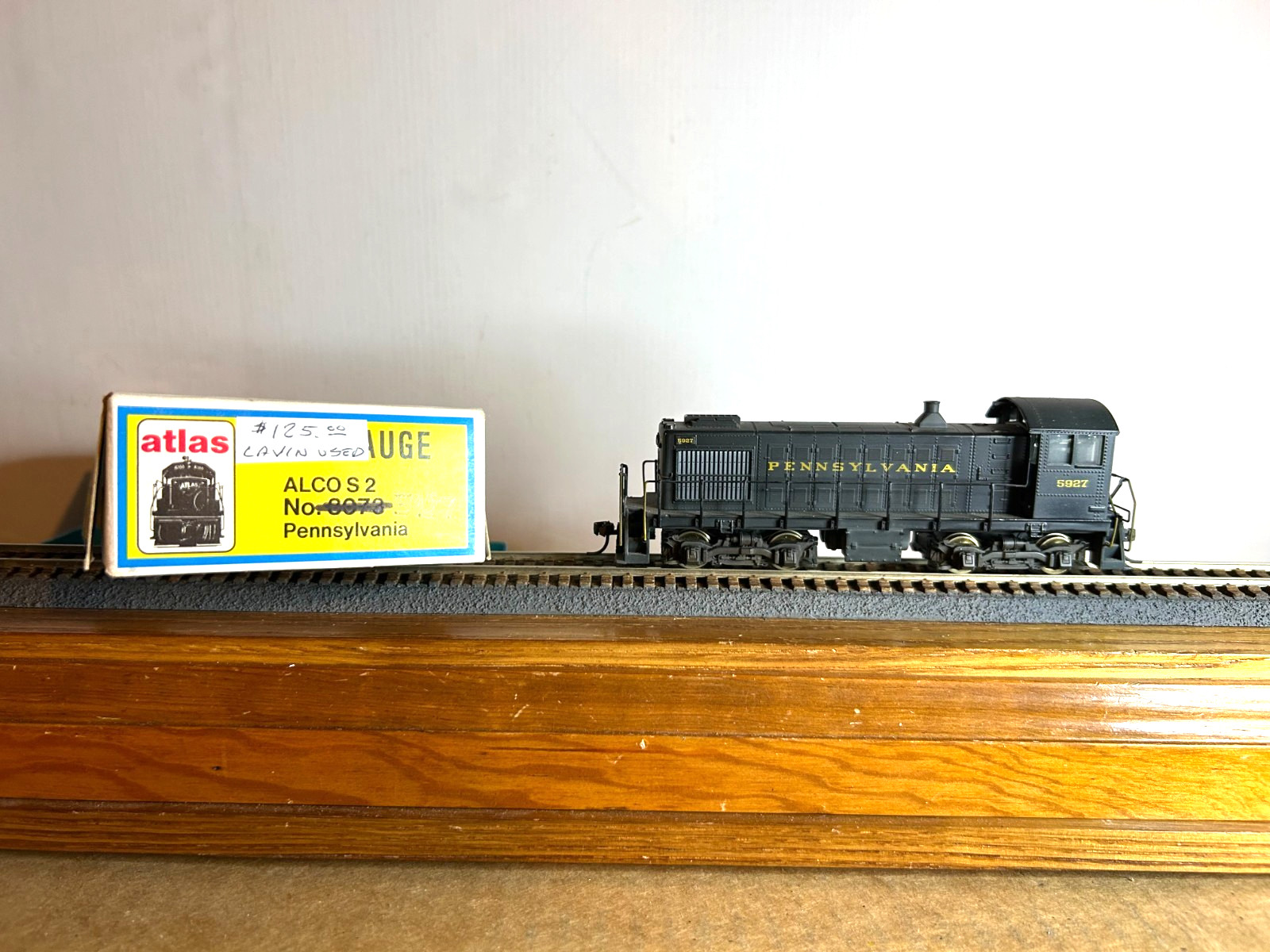 ATLAS #8073 PRR Alco S-2 Diesel Switcher #5927 Custom Ptd. w/DCC H.O. 1:87