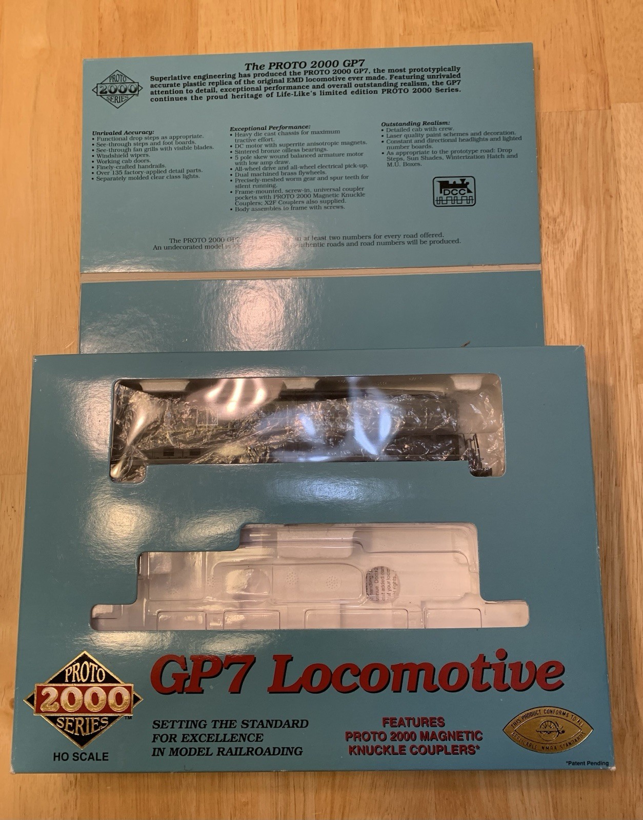 B&O GP7 Deisel Locomotive HO Scale Proto 2000 23243 Baltimore & Ohio Road #743