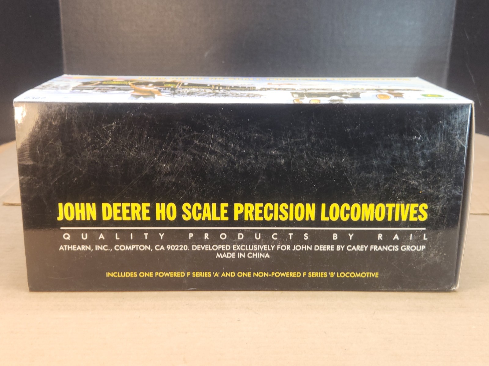Athearn John Deere HO Precision Locomotive F series A Powered, B Non-powered