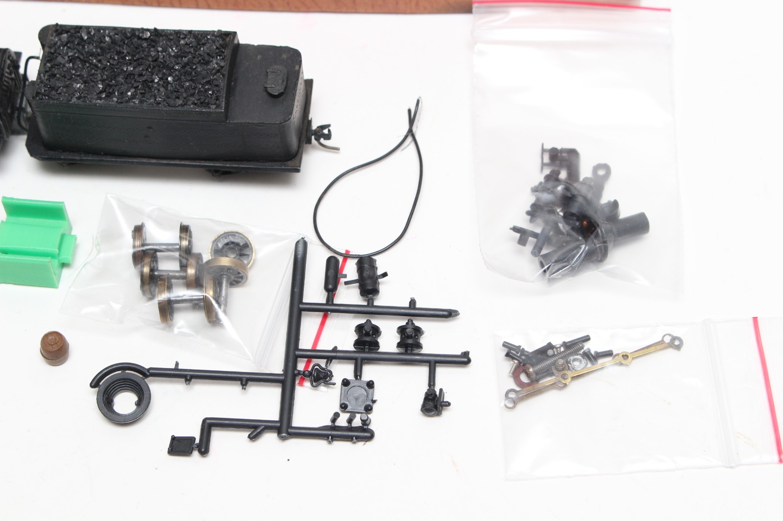 HON3 MDC ROUNDHOUSE 2-8-0 MODEL OLD TIMER LOCOMOTIVE KIT NWSL UPGRADE BRASS GEAR