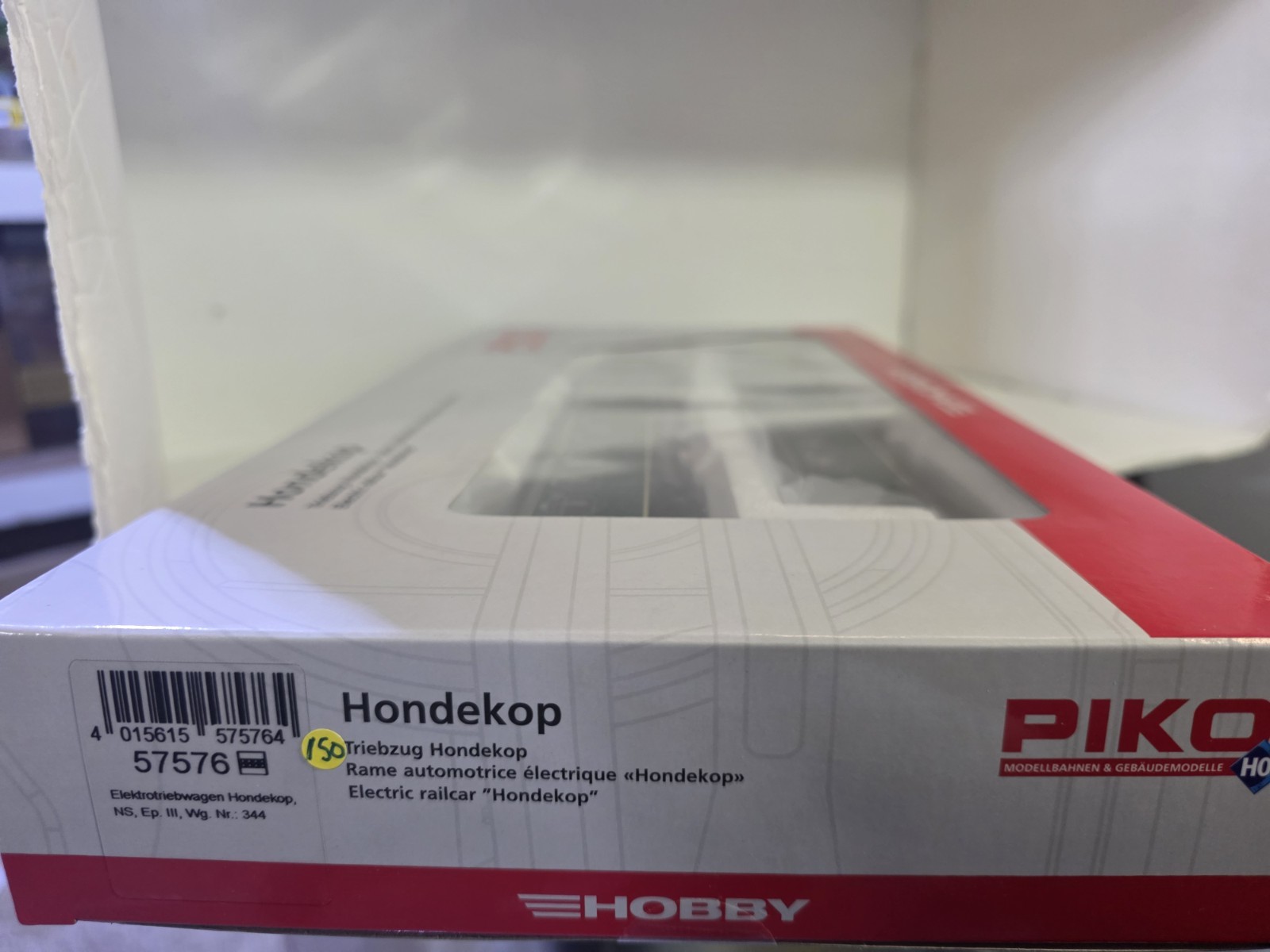 Piko NS Hondekop Railcar Set 57576 HO Scale DCC Ready