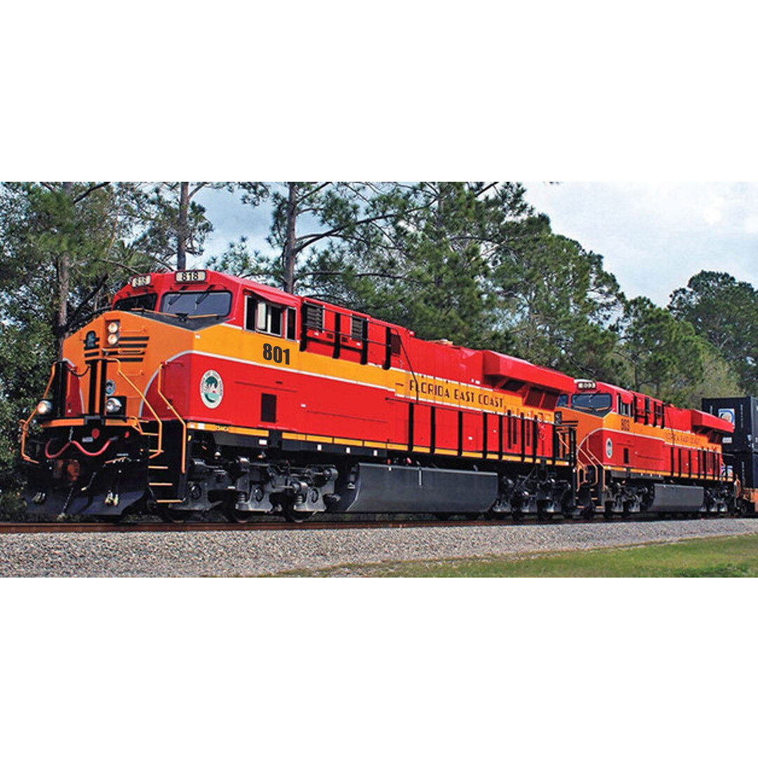 NEW Kato GE ES44DC w/DCC Florida East Coast #801 Locomotive N Scale FREE US SHIP