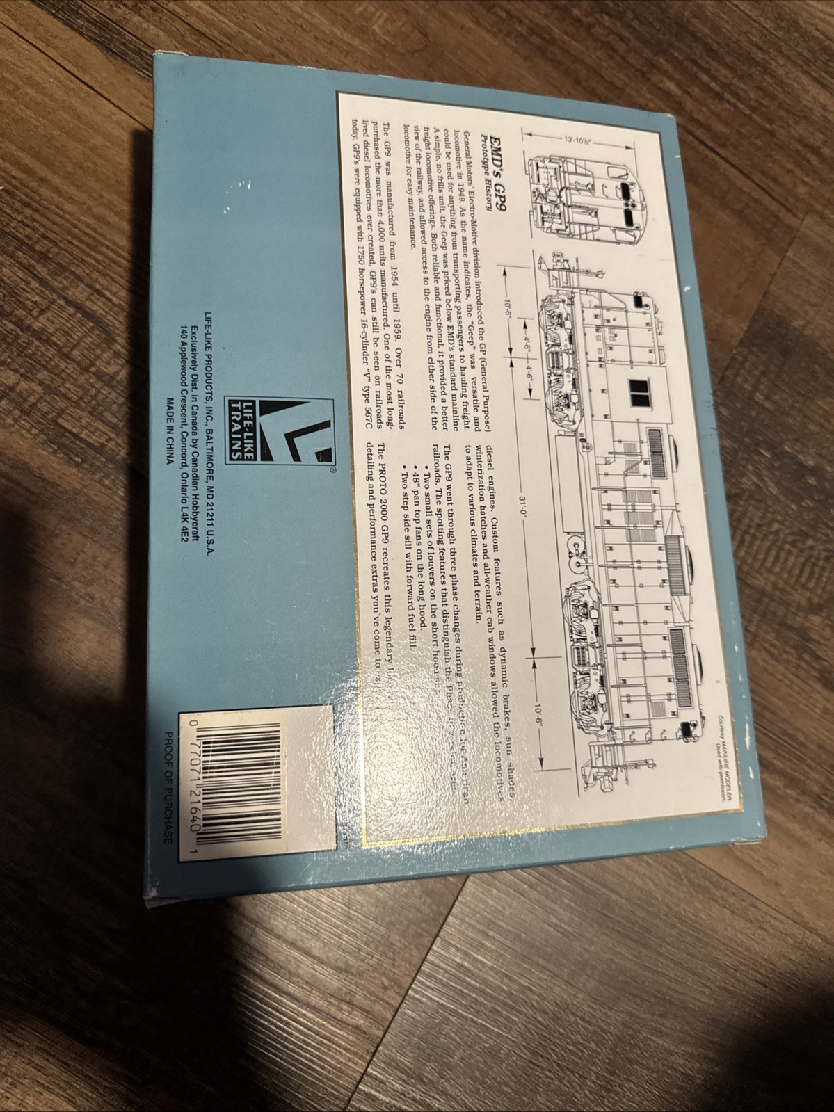 Proto 2000 Series HO Scale Locomotive GP9 Phase III Item# 21640 N & W