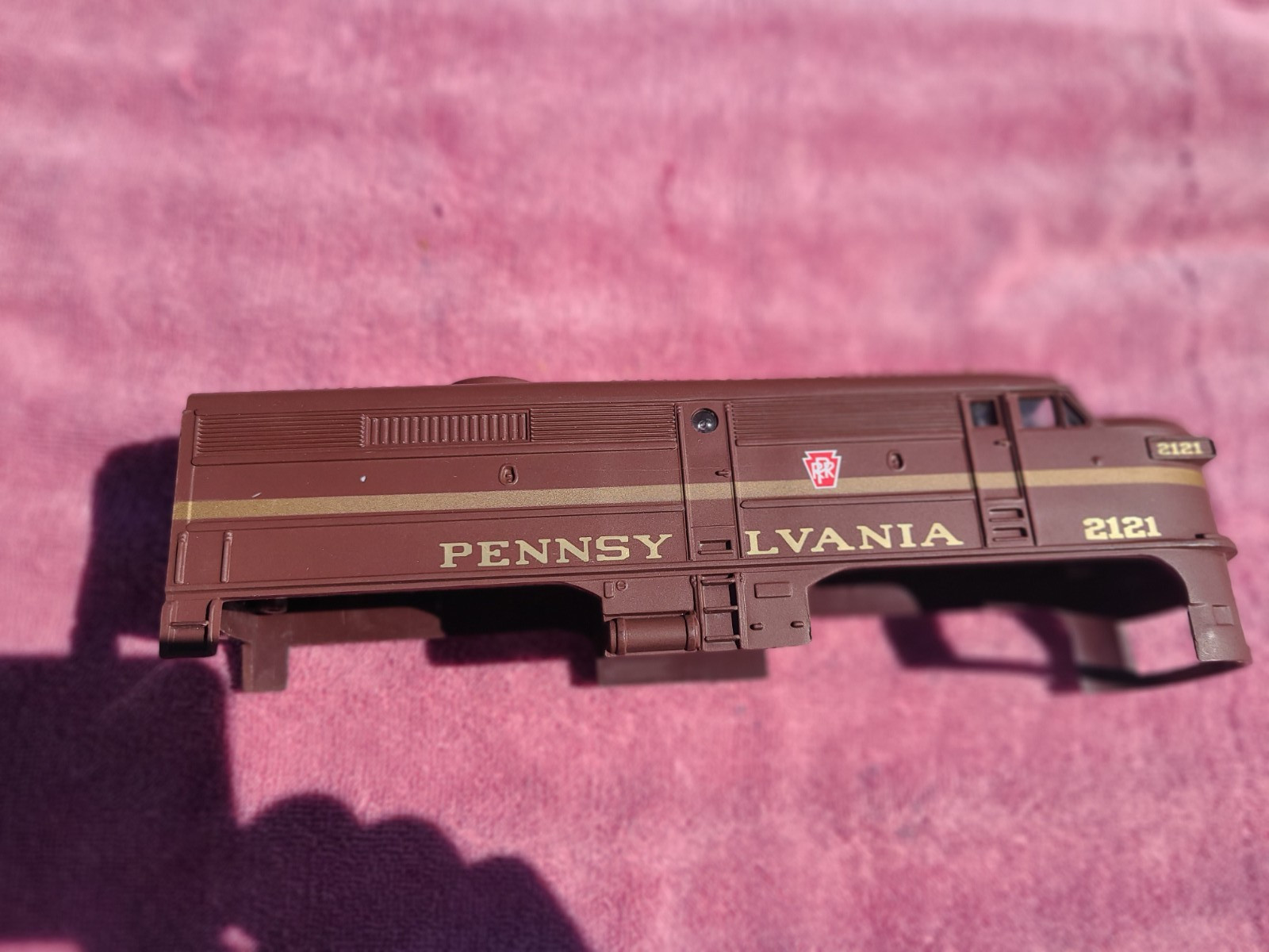K-LINE ALCO A UNIT DEISEL SHELL BROWN #2121 PRR NOS