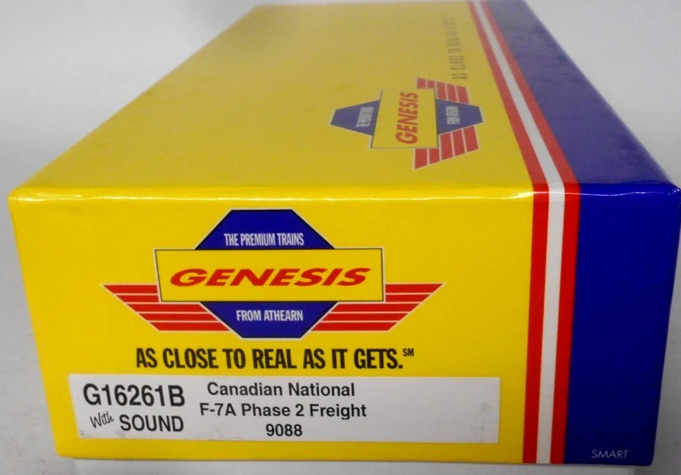 ATHEARN Genesis HO Scale G16261 Factory Sound F-7-A 9088 CANADIAN NATIONAL