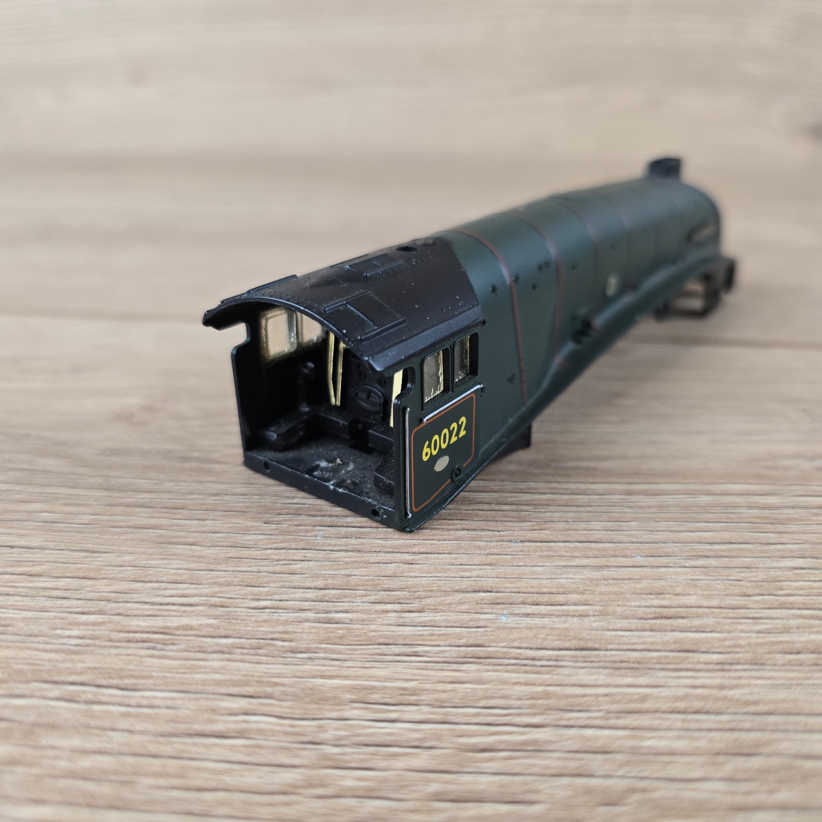 Hornby R350 Class A4 Mallard Steam Locomotive Body Only 60022 Green OO Gauge