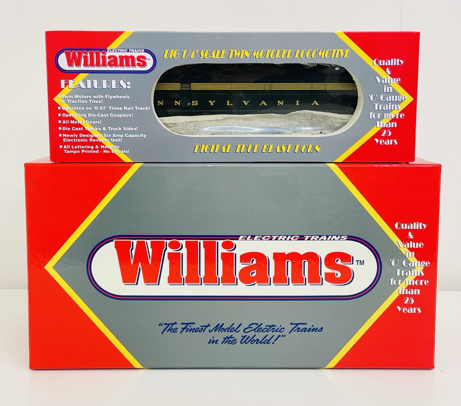 Williams O PRR Green 5 Stripe Baldwin Shark ABA Diesel Set SN-3002 LN