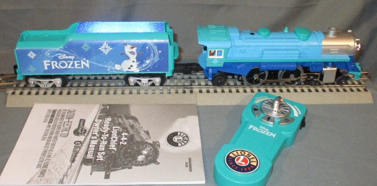 Lionel 23041 Disney Frozen LC/BT 5.0 4-4-2 Steam Engine w/Snds & Smoke O/027 ga
