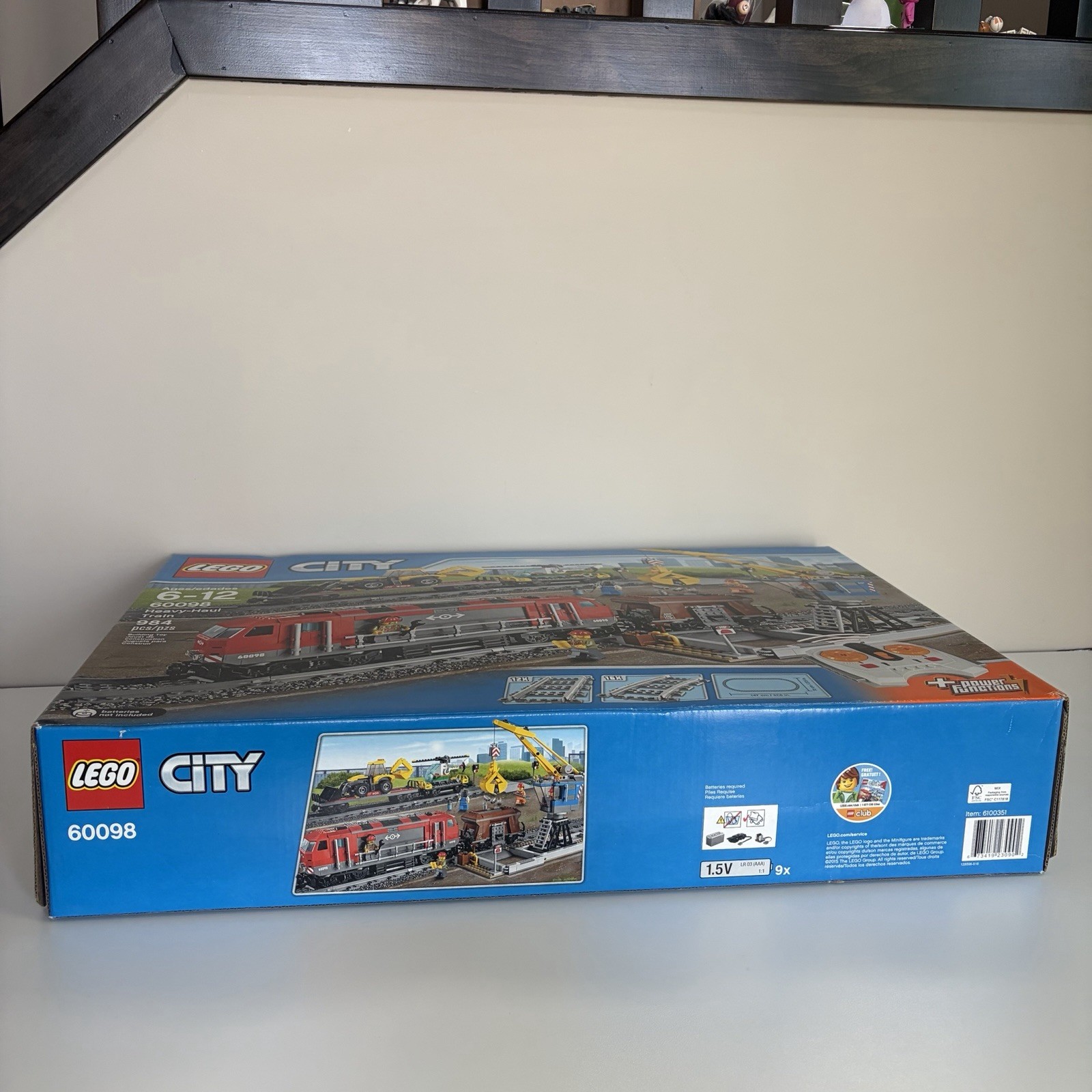 Lego Heavy-Haul Train 60098 Brand New Sealed Set City Model Train Locomotive Toy