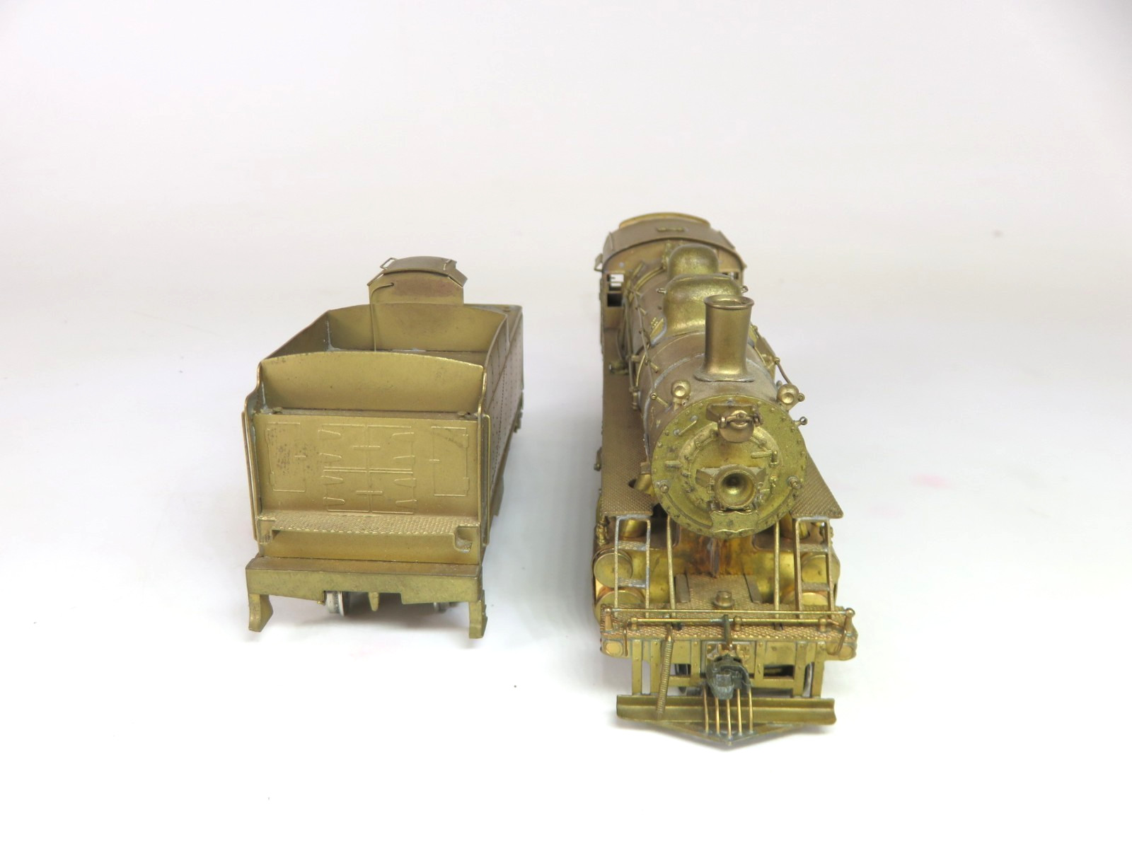 Pacific Fast Mail Brass HO Scale Frisco 2-10-0 Russian Steam Locomotive