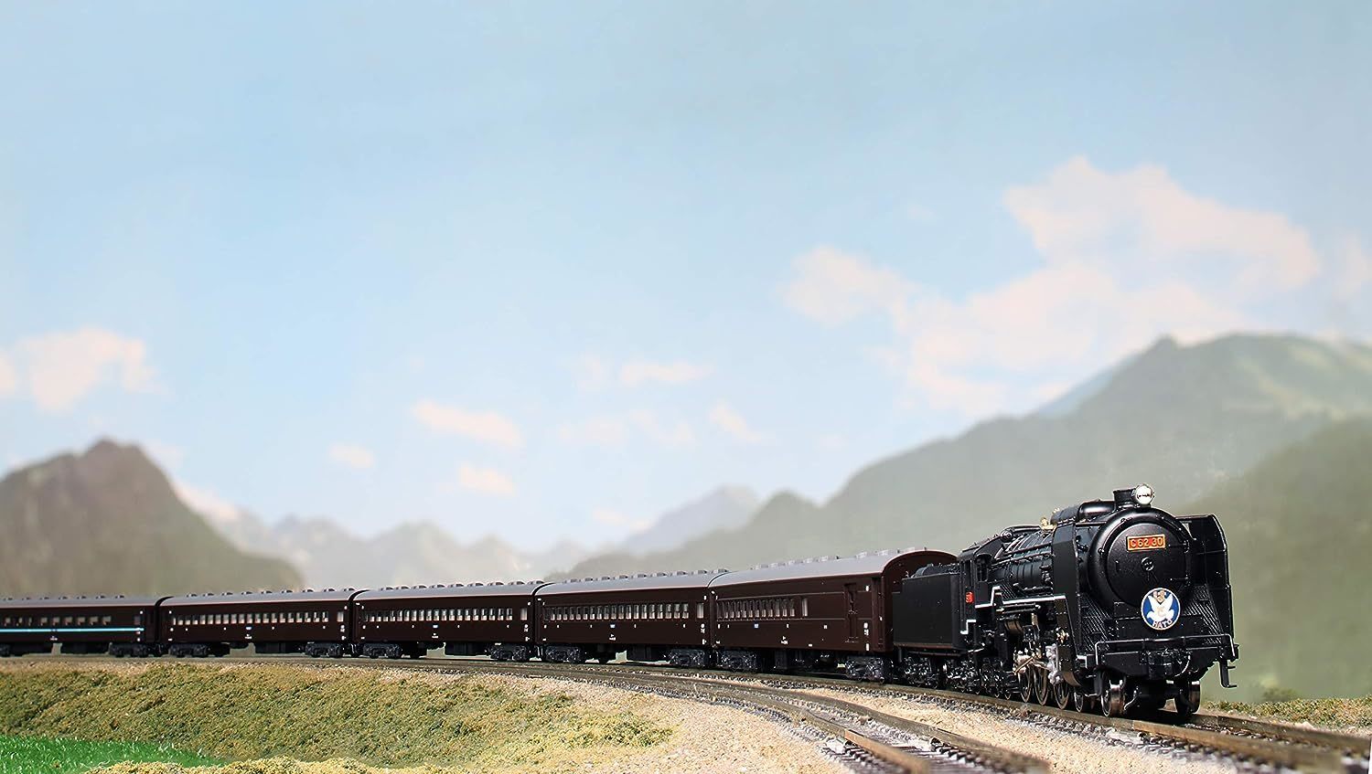 KATO N Gauge C62 Tokaido Type 2017-7 Model Train Steam Locomotive