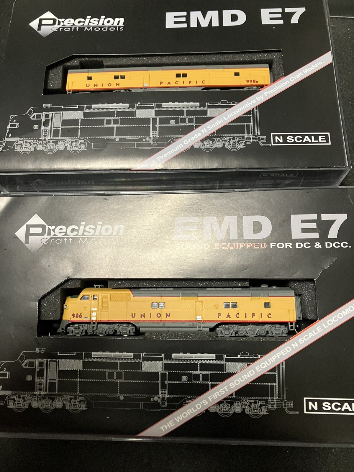 N Scale Union Pacific Locomotive Dcc & Sound