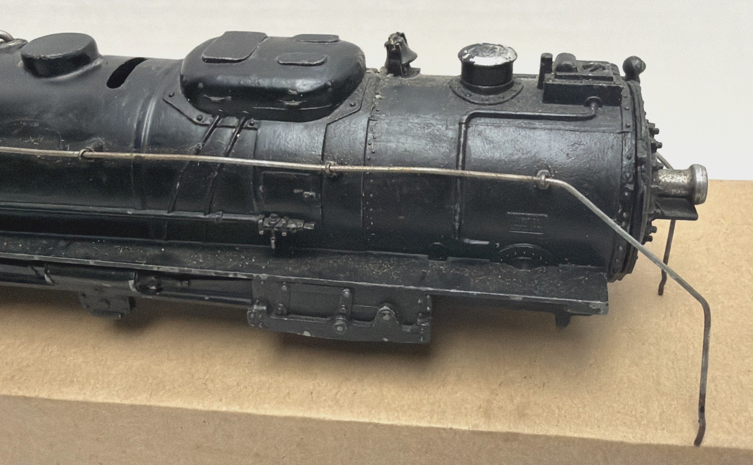 LIONEL ORIGINAL POSTWAR O-GAUGE 736 STEAM LOCOMOTIVE BOILER BODY SHELL WITH TRIM
