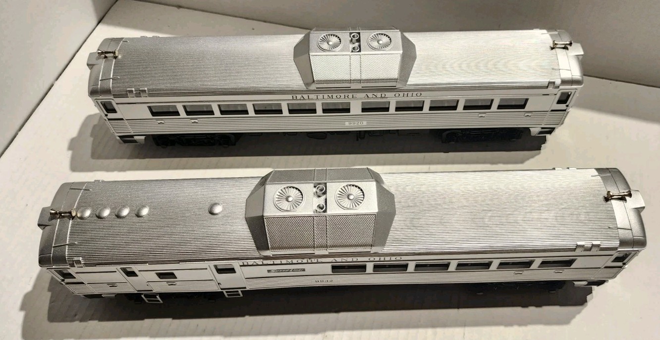 Railking By MTH O Scale RDC BUDD Car Set Baltimore & Ohio 30-2144-0